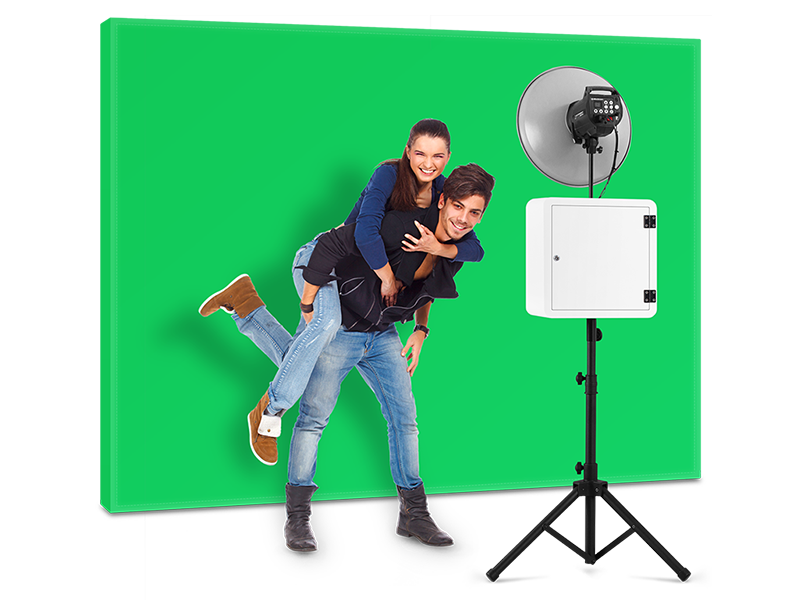 Photo Booth Dolder Pro Mobile mit Greenscreen